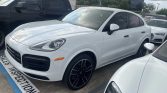 White 2021 Porsche Cayenne automatic SUV For Sale