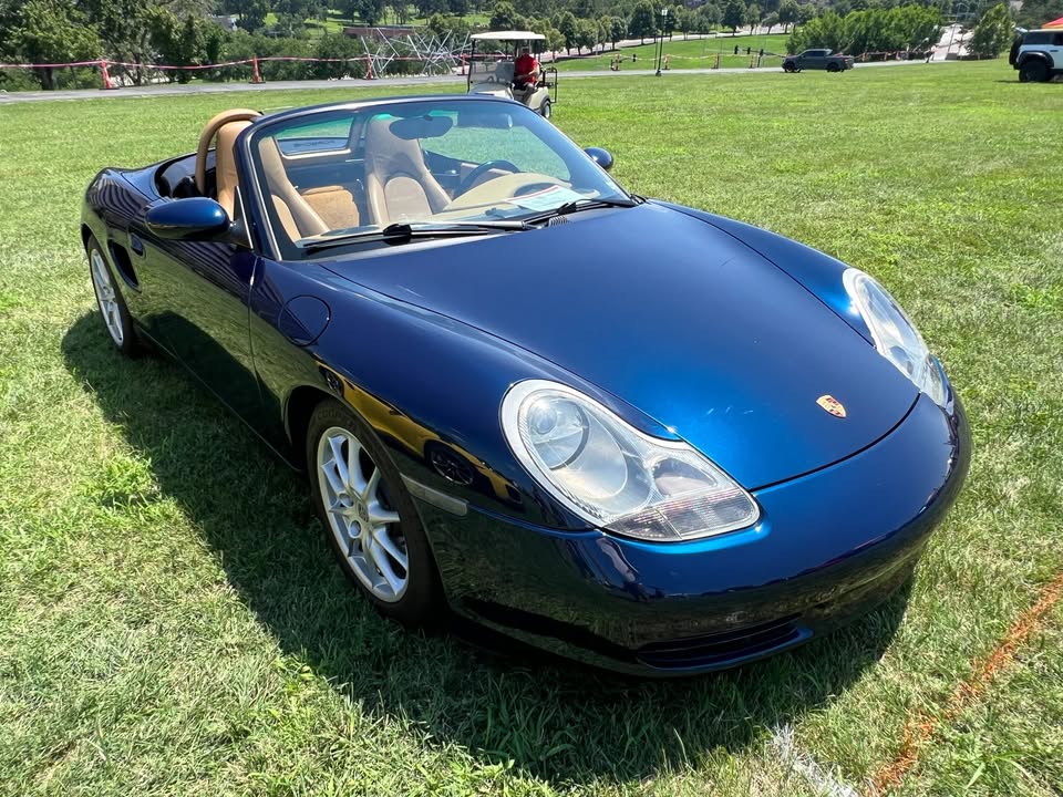 Blue 1999 Porsche Boxster manual convertible For Sale