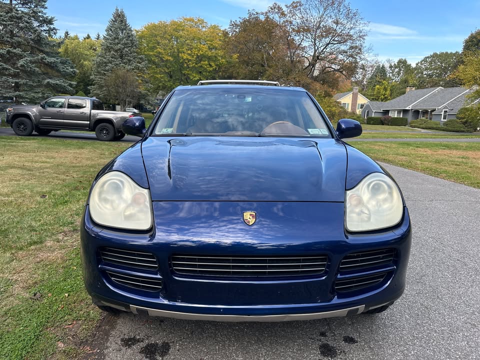 Blue 2004 Porsche Cayenne Turbo automatic SUV For Sale