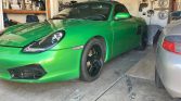 Green 1998 Porsche Boxster manual convertible For Sale