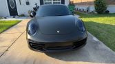 Matte black 2014 Porsche 911 Carrera 4S coupe manual For Sale