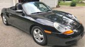 2002 Porsche Boxster Black Edition roadster manual For Sale