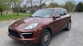 Brown 2011 Porsche Cayenne Turbo automatic SUV For Sale