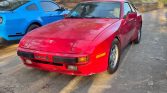 Red 1985 Porsche 944 coupe automatic For Sale