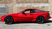 Red 1988 Porsche 944 automatic coupe For Sale