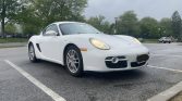 White 2007 Porsche Cayman manual coupe For Sale