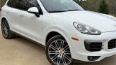 White 2017 Porsche Cayenne automatic SUV For Sale