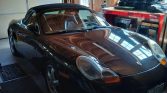 Black 1997 Porsche Boxster manual convertible For Sale