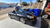 Black 1999 Porsche Boxster manual convertible For Sale