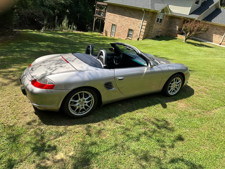 Gray 2003 Porsche Boxster automatic convertible For Sale