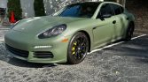 Green 2014 Porsche Panamera S automatic sedan For Sale