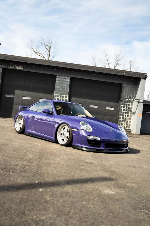 Purple 2008 Porsche 911 Carrera 997 coupe automatic For Sale