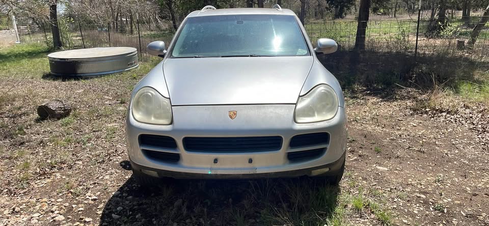 Silver 2004 Porsche Cayenne S automatic SUV For Sale