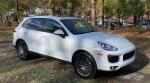 White 2018 Porsche Cayenne Platinum Edition automatic SUV For Sale